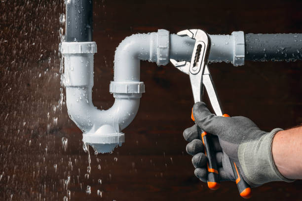 Professional Plumbing technician working in Harrington Park, NJ